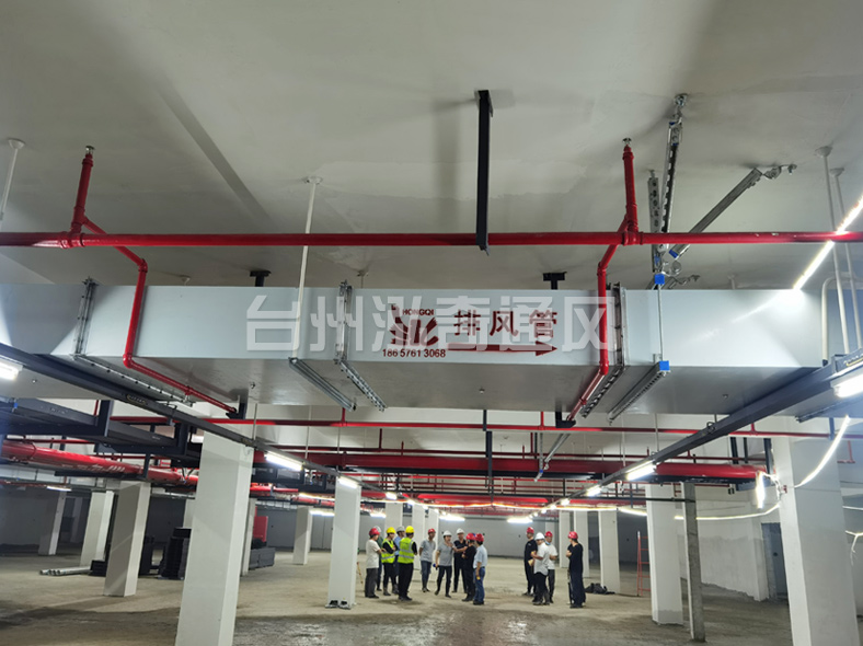上海新型钢面镁质复合风管(耐火风管)